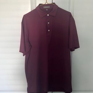 Peter Millar tour golf polo size small